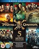 Pirates of the Caribbean 1-5 (Blu-ray) [2017] [Region Free]