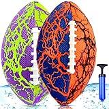 Jasonwell Pool Beach Water Football - Waterproof Football Strong Grip Fun Pool Toys Games for Swimming Pools Beach Lake Park Backyard Outdoor Play for Kids Children Teens Adults Family