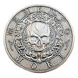 Yvhusk Collectible Coins Memento Mori Medal Carpe Diem Stoicism Souvenior Coins Antique Finish Official Gift for Daily Stoic Practice