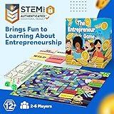 The Entrepreneur Game - Award-Winning STEM Accredited Board Game for Kids & Adults | Teaches Money Management, Business Strategy & Financial Literacy | Best in STEM, Mom's Choice Award Winner 2024