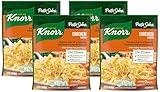 Knorr Pasta Sides Chicken Fettuccine For Delicious Quick Pasta Side Dishes No Artificial Flavors or Preservatives 4.3 oz (Pack of 4)