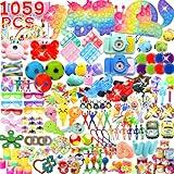 1000+ PCS Party Favors for Kids, Fidget Toys Pack, Birthday Gift,Christmas Stocking Stuffers,Christmas Gift,Treasure Box, Goodie Bag Stuffers, Carnival Prizes,Pinata Filler Sensory Toy for Classroom