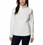 Columbia Women's Glacial Iv 1/2 Zip, Sea Salt, Medium