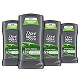 Dove Men + Care Antiperspirant Deodorant, 72hr Sweat & Odor Protection, Vitamin E, Triple Moisturizer, 4 Pack