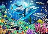 Nattork Jigsaw Puzzles 1000 Pieces for Adults, Families (Sea World) Pieces Fit Together Perfectly