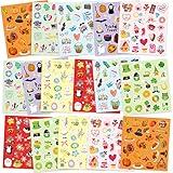 Holiday Stickers Assortment Seasonal Sticker Sheets for Kids Crafts Halloween Thanksgiving Christmas Birthday Party Decorations Supplies 16 Sheets 400Pcs