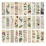 Vintage Style Bookmarks for Women Men, 30PCS (Gentle Whisper)
