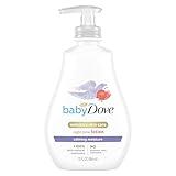 Baby Dove Sensitive Skin Care Baby Lotion For a Soothing Scented Lotion Calming Moisture Hypoallergenic and Dermatologist-Tested 13 oz