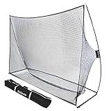 GoSports 10 ft x 7 ft Golf Practice Hitting Net - Personal Driving Range for Indoor or Outdoor Use