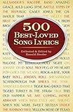 500 Best-Loved Song Lyrics (Dover Song Collections)