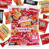 Chocolate Candy Variety Pack, 2lb Candy Variety Pack Bulk, Perfect Assorted Candy Variety Pack for Parties and Candy Bowls, Bulk Chocolate Candy for Sharing, Gifting, and Stocking Up