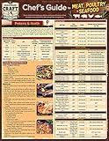 Chef's Guide to Meat, Poultry & Seafood: a QuickStudy Laminated Reference (QuickStudy Craft)