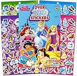 Disney Princess Series Sticker Book Over 200+ - Perfect for Gifts, Party Favor, Goodies, Reward, Scrapbooking, Stocking Stuffer, Children Craft, Classroom, School for Kids Girls, Boys, Toddlers