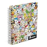 Tokidoki Sketchbook with Spiral Hardcover Blank Sketch Book, 9 X 11-Inches