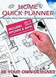 Home Quick Planner: Reusable, Peel & Stick Furniture & Architectural Symbols