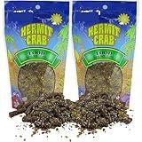 Hermit Crab Food, Natural Supplies and Necessities for Pets, Resealable Bags, 2 Ounces (Pack of 2)