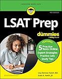 LSAT Prep For Dummies: Book + 5 Practice Tests Online