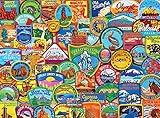 Buffalo Games - Lewis T. Johnson - National Park Patches - 1000 Piece Jigsaw Puzzle for Adults Challenging Puzzle Perfect for Game Nights - Finished Puzzle Size is 26.75 x 19.75