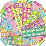 Easter Stickers for Kids - 400 Pcs Easter Basket Stuffers | Easters Gifts Decorations for Egg,Easters Crafts Activities Party Favors for Boys Girls Teens Adults