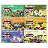 Celestial Seasonings Sleepytime Herbal Tea, Variety Pack - Caffeine Free Sleep Tea, 20 Tea Bags Per Box (Pack of 6)