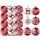 Joiedomi 24 Pcs Christmas Ball Ornaments, Deluxe Shatterproof Christmas Ornaments for Holidays, Christmas Tree Decoration, Christmas Party