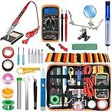 Soldering Iron Kit,80W LCD Digital Soldering Gun with Adjustable Temperature Controlled and Fast Heating Ceramic Thermostatic Design