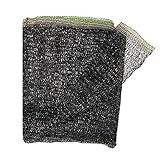 Cool Area 40% 10x20ft Sunblock Shade Cloth Cover Mesh UV Resistant Net for Garden Flower Plant Greenhouse, Black
