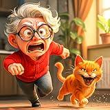 Naughty Cat Simulator 3D: Granny Escape, Pranks & Chaos