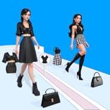 Catwalk Fashion Queen Dress Up Challenge: Dancer Queen Running Fashion Race Barbie Dress Up Game
