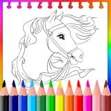 Coloring Book Horse For Child