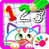 123 NUMBERS DRAWING FOR KIDS! Learn How to Draw Numbers for Kids in Kindergarten Learning Games for Preschoolers FREE! Coloring Games for Girls and Boys & Counting for Toddlers in Educational Childrens Apps and Baby Painting Game 2 3 4 5 Year Olds