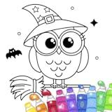 Halloween Coloring: Happy Scary Kids Holiday