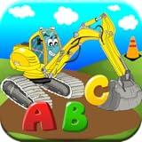 Big Truck Games For Kids! ABC Construction Games for Toddlers Ages 2 3 4 5 Free