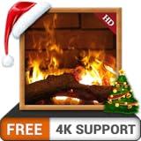 Fireplace Ambiance HD FREE - Enjoy the winter's Christmas holidays to the acme of its heights on your HDR 4K TV and Fire Devices as a wallpaper & Theme for Mediation & Peace