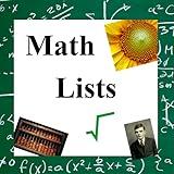 Math Lists