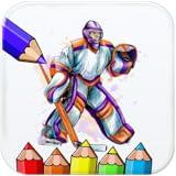 Ice Hockey Activity Book For Kids: oloring Book Game For Kids & Children ages 2, 3, 4, 5 Years Old