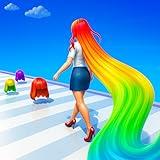Long Hair Runner Challenge 3D: Perfect Fashion Girl Race Master