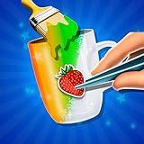 DIY Coffee Mug Decoration Tea Cup Stickers Games – Coffee Cup Decor Simulator Game