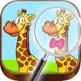 Find the difference. Funny learning games with animals for children