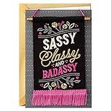 Hallmark Signature Birthday Card for Her (Sassy and Classy Flag)