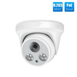 Indoor Surveillance Camera 500mp Hemisphere Network Surveillance H.265 Audio Ceiling Poe Multifunctional Webcam Day and Night-