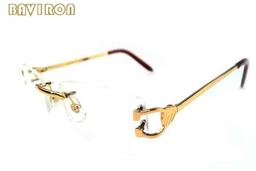 with box 2019 buffalo horn glasses round circle oval fashion optical sunglasses for women fashion designer with red box silver gold frame