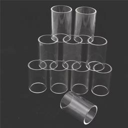 FATUBE Straight Shot GLASS Cup TUBE for Crown 4ml / Crown 2 II / Valyrian / Rafale Tank 5ml / Valyrian 2 II 2ml / Whirl 22 2ml
