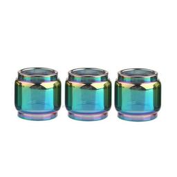 FATUBE Rainbow Bubble Shot GLASS Cup TUBE for Sky Solo Plus 8ml/sky Solo 3.5ml/Tarot Baby 4.5ml/Tarot Nano Kit 3.5ml/Target Pro/NRG Tank 6.5ml/NRG SE Tank 5ml/Swag with NRG SE 5ml