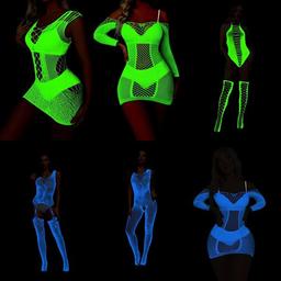 Womens Fluorescence Silk Stockings Fishnet Tights Bodystocking Socks Hosiery Underwear Fishnet Stockings Sheer Tights Pantyhose