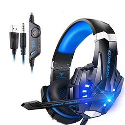 Hot G9000 Soft Stereo Gaming Headset Noise Cancelg LED Light Over Ear Headphones With Mic for PS4 PC Laptop Games