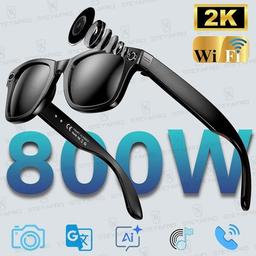 800W 1080P Video Recording Eyewear Camera Sunglasses Chat-GPT AI Smart Bluetooth Earphone WIFI Equipped with a gravity sensor Glasses