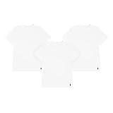 POLO RALPH LAUREN Boys' Multi-Pack Short Sleeve Undershirt, White 3-Pack