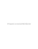 AP Comparative Government and Politics Study Guide