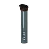 SOSHE Beauty - Smooth Base Complexion Brush | Dense, Smooth Fibers | Blends Cream, Liquid, or Powder Formulas | Vegan, Cruelty-Free